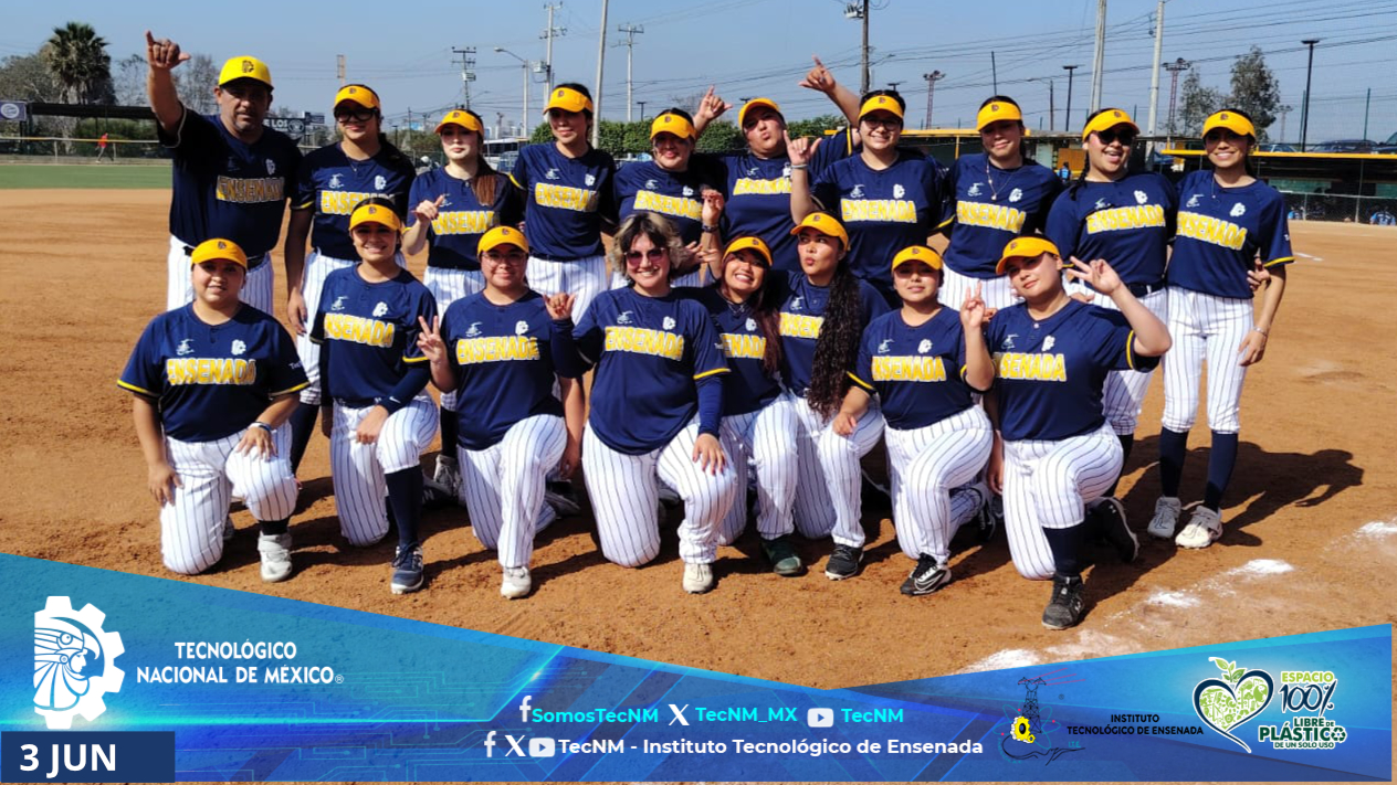 El representativo de sóftbol del ITE consolida el pentacampeonato regional en el LXVIII Evento Prenacional Deportivo del TecNM